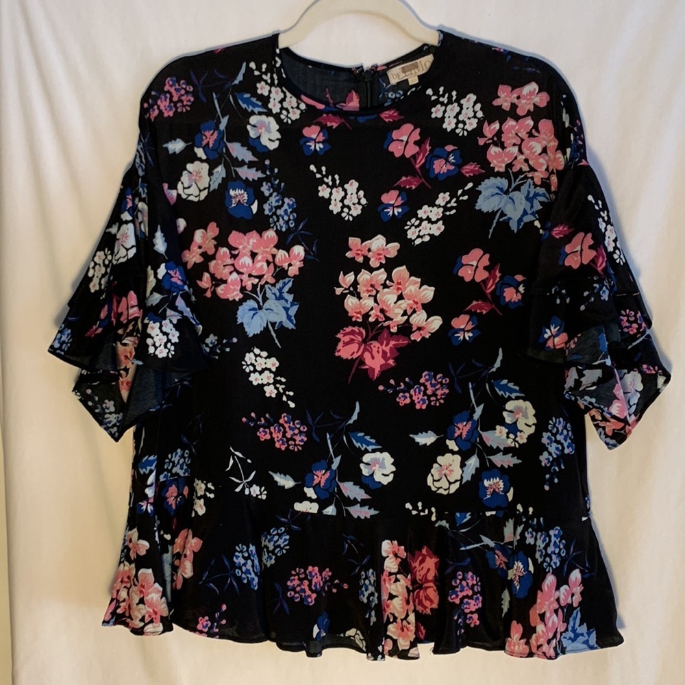 ByTimo oversized floral blouse XS
